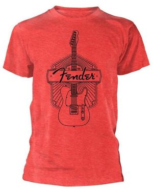 Fender T-shirt Est. 1946 - Rouge