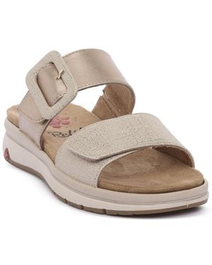 Relife Sandales plates ROSE GOLD - Métallisé
