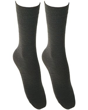 TRASPARENZE Collants & bas Gambaletto In Lana Merinos 100 Denari Alison - Noir
