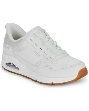 Baskets Blanc Skechers pour femme Lyst