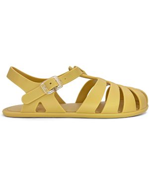 Pisamonas Sandales Sandales Plastique Barefoot Enfants Et - Jaune