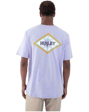 Hurley T-shirt HSP25MMTS02330-530 - Violet