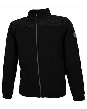 Sun Valley Pull SWEAT ZIPPE H - BLACK/GRIS CHINE - L - Noir