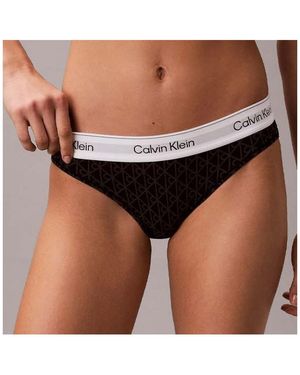 Calvin Klein Slips Lv00qf8520 - Marron