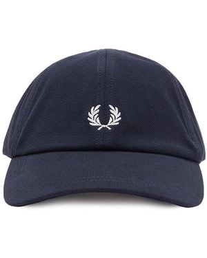 Fred Perry Casquette Pique Classic - Bleu