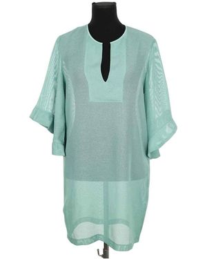 BCBGMAXAZRIA Paréos Tunique Verte - Bleu