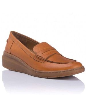 48 Horas Mocassins Mocassin Cuña - Marron