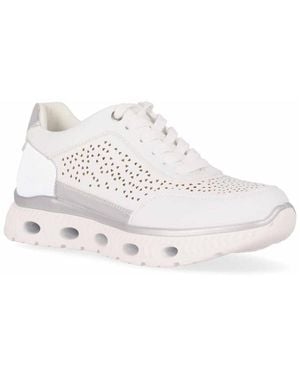 CHIKA10 Baskets basses Chaussure de sport en cuir végane - Serenita 01 - Blanc