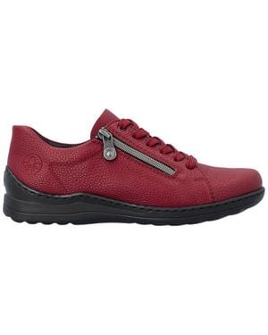 Rieker Baskets Basses 48901 - Rouge