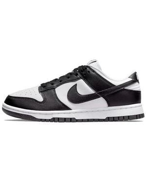 Nike Baskets basses Dunk Low Next Nature Black White - Noir