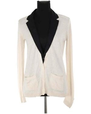 The Kooples Gilet Cardigan en coton beige - Noir