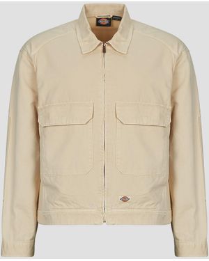 Dickies Giubbotto Fort Smith Trucker Jacket Wood Ash - Neutro