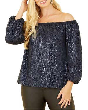 Yumi' Chemise Gt33102 - Bleu