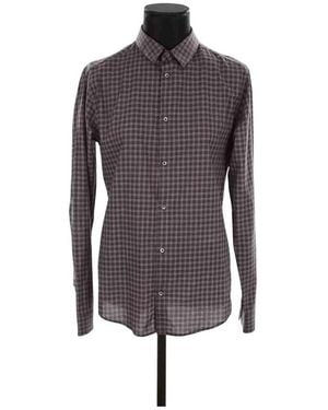 Sandro Chemise Chemise en coton - Marron