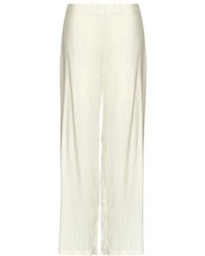 Calvin Klein Pigiami Camicie Da Notte Viscose Pant - Bianco