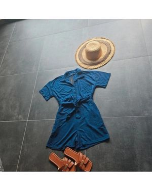 Trendyol Combinaisons Combishort taille S - Bleu