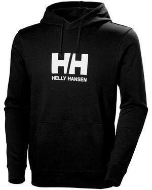 Helly Hansen Sweatshirts À Capuche Hh Logo Hoodie - Noir