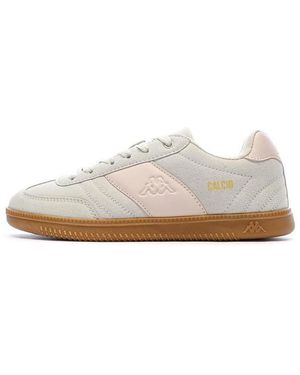 Kappa Baskets Basses Mattea Suede - Blanc