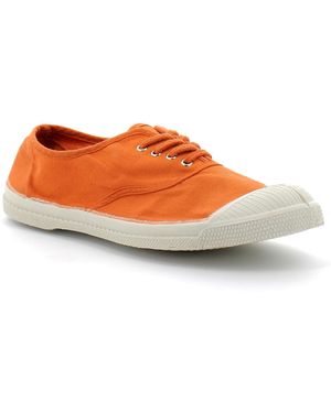 Bensimon Chaussures Tennis Lacet - Orange
