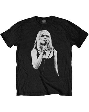 Debbie Harry T-shirt Open Mic - Noir