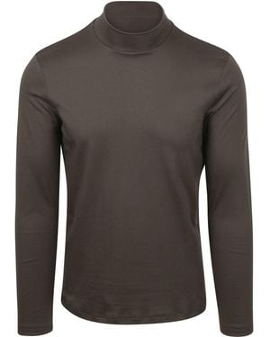 DESOTO T-shirt Turtleneck Pull Olive - Gris