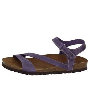 Interbios Sandales plates - Violet