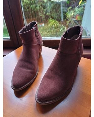 Roxy Bottines Bottines Western basses Roxy - Marron