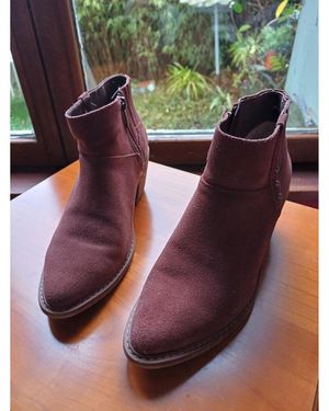 Roxy Bottines Bottines Western basses Roxy - Marron