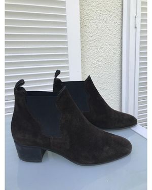 Triver Flight Bottines Boots En Daim - Marron
