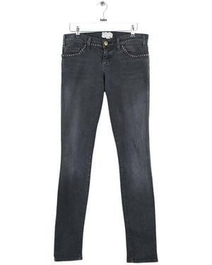 Current/Elliott Jeans skinny Jean slim en coton noir - Bleu