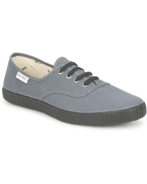 Victoria Sneakers Basse Inglesa Lona Piso - Grigio