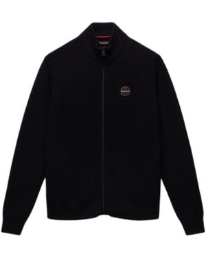Napapijri Sweater Sweatshirt Prado Fz - Blauw