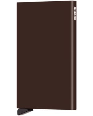 Secrid Portefeuille Cardprotector - Marron