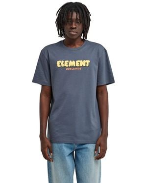 Element T-Shirt Fluff - Bleu