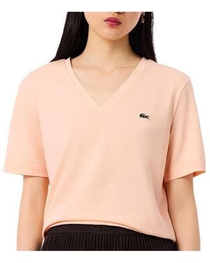 Lacoste T-Shirt Relaxed - Rose