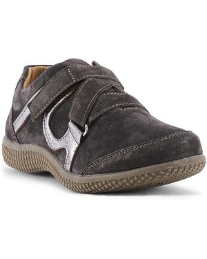 Pediconfort Chaussures Derbies Scratch Semelle Amovible - Gris