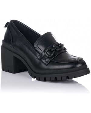 Amarpies Mocassins Mocassin À Talons - Noir