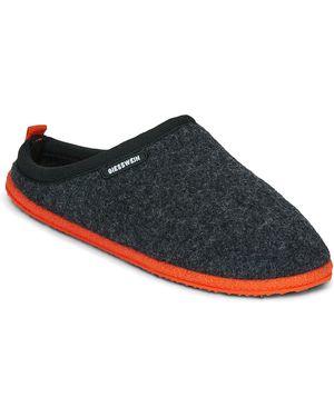 Giesswein Chaussons Woolpops - Bleu