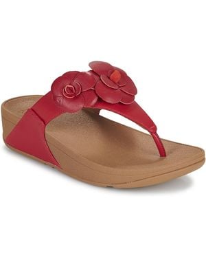 Fitflop Infradito Lulu Flower - Rosso