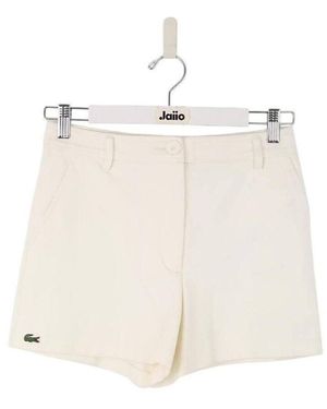Lacoste Short Mini short blanc - Neutre