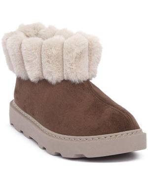 Valleverde Bottes Neige Marrone Pantofola