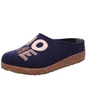 Haflinger Chaussons - Bleu