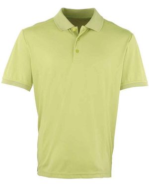 PREMIER T-shirt Coolchecker - Vert