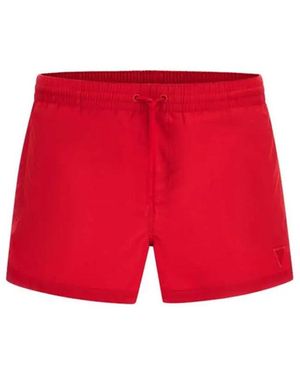 Guess Maillots de bain Logo triangle classic - Rouge