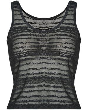 Sloggi Onderhemden Free Evolve Tank Top Lace - Grijs