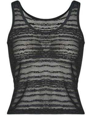 Sloggi Maglietta Intima Free Evolve Tank Top Lace - Grigio