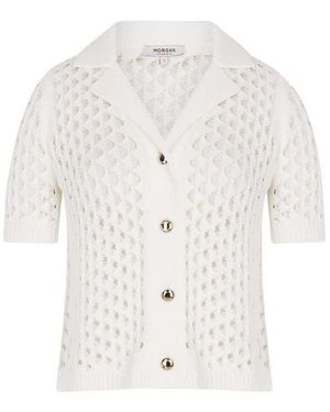 Morgan Gilet 178010VTPE25 - Blanc