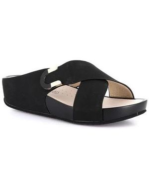 Grünland Sandalen Met Sleehak Dsg-Ci3116 - Zwart
