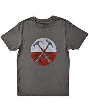 Pink Floyd T-shirt The Wall Hammers - Gris