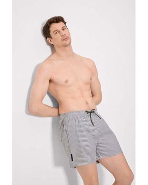 Ysabel Mora Maillots De Bain Maillot De Bain Une Pièce À Rayures Vertes - Gris